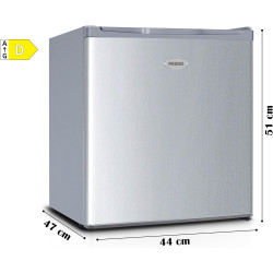 PRIMO PR147DV Mini congélateur - Petit congélateur - Indépendant - 33L - D - Argenté