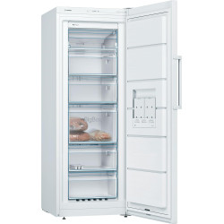 Bosch GSN29VWEV, Série 4, Congélateur armoire, Pose libre, 161 x 60 cm, 200 L, Blanc