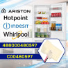 Clapet D'air pour Frigo Congelateur DC12V avec Code Original C00480597 488000480597 pour Whirlpool pour Indesit - Garantie de 10