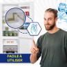Clapet D'air pour Frigo Congelateur DC12V avec Code Original C00480597 488000480597 pour Whirlpool pour Indesit - Garantie de 10