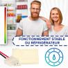 Clapet D'air pour Frigo Congelateur DC12V avec Code Original C00480597 488000480597 pour Whirlpool pour Indesit - Garantie de 10
