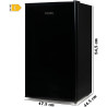 PRIMO PR143DV Congélateur Table Top - 60L - Pose Libre - Classe E - Noir