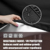Housse de Protection Imperméable 420D pour Congélateur Coffre, Couverture avec Ouverture Supérieure à Rabat et Poche - Protectio