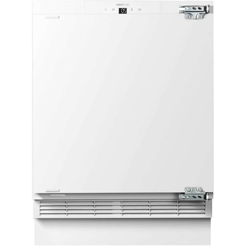Cecotec mini congélateur intégrable de 101 l bolero coolmarket tf bi 101 blanc e. écran tactile, fast freezing, porte réversible