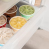Cecotec mini congélateur intégrable de 101 l bolero coolmarket tf bi 101 blanc e. écran tactile, fast freezing, porte réversible