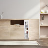 Cecotec Mini-réfrigérateur intégrable 121 L Bolero CoolMarket TT BI 121 Blanc. Hauteur 81,8 cm et largeur 59,5 cm, Tiroir de con