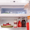 Cecotec Mini-réfrigérateur intégrable 121 L Bolero CoolMarket TT BI 121 Blanc. Hauteur 81,8 cm et largeur 59,5 cm, Tiroir de con