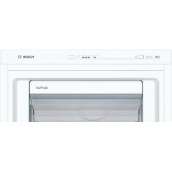 Bosch GSN33FWEV, Série 4, Congélateur armoire, Pose libre, 176 x 60 cm, 225 L, Blanc