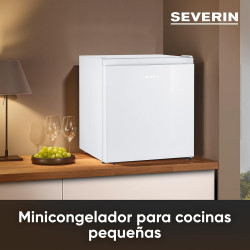 SEVERIN Mini Congélateur Mini Bar, Petit Congélateur Pose Libre, Congelateur compact de Largeur 44,5 cm, 32 Litres, Classe énerg