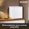SEVERIN Mini Congélateur Mini Bar, Petit Congélateur Pose Libre, Congelateur compact de Largeur 44,5 cm, 32 Litres, Classe énerg