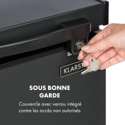 Klarstein Mini Congelateur Armoire, Petit Congélateur pour la Chambre et la Maison, Mini congélateur 51L, Congelateur Petite Tai