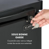 Klarstein Mini Congelateur Armoire, Petit Congélateur pour la Chambre et la Maison, Mini congélateur 51L, Congelateur Petite Tai
