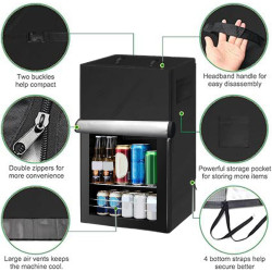 Housse De Réfrigérateur Extérieur, Protection Imperméable Pour Congélateur Et Frigo, Housse Lavable Anti-Poussière Pour Maison, 
