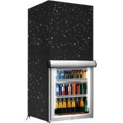 Housse De Petit Réfrigérateur Pour Extérieur, Protection Adjustable Pour Réfrigérateur, Housse Lavable Anti-Poussière Pour Maiso