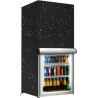 Housse De Petit Réfrigérateur Pour Extérieur, Protection Adjustable Pour Réfrigérateur, Housse Lavable Anti-Poussière Pour Maiso