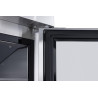 METRO Professional Congélateur GFR6600S, 380 L, refroidissement par air, 480 W, avec serrure, 5 étagères réglables, argenté