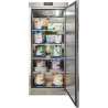 METRO Professional Congélateur GFR6600S, 380 L, refroidissement par air, 480 W, avec serrure, 5 étagères réglables, argenté