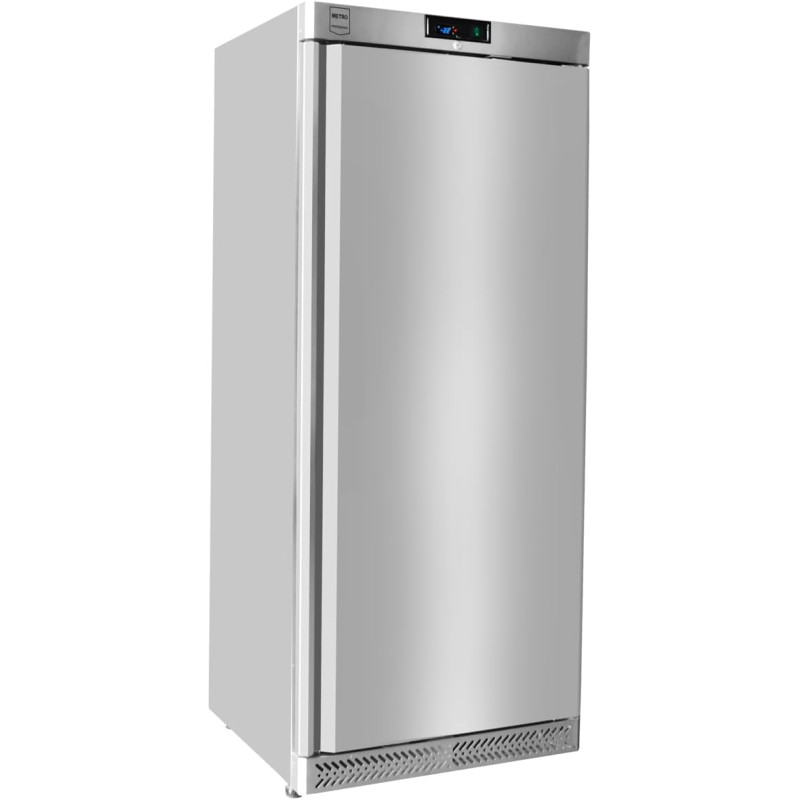 METRO Professional Congélateur GFR6400, acier inoxydable, 59.5x64x188.5cm, 240 L, refroidissement par ventilateur statique, 480 