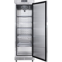 METRO Professional Congélateur GFR6400, acier inoxydable, 59.5x64x188.5cm, 240 L, refroidissement par ventilateur statique, 480 