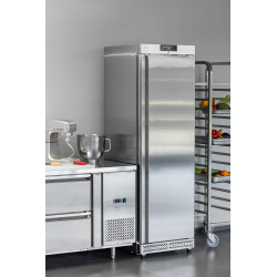 METRO Professional Congélateur GFR6400, acier inoxydable, 59.5x64x188.5cm, 240 L, refroidissement par ventilateur statique, 480 