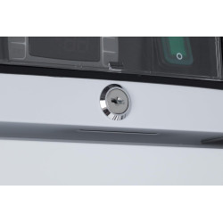 METRO Professional Congélateur GFR6600, aluminium, 77,5 x 72 x 193 cm, 380 L, froid ventilé, 480 W, GN 1/1, avec serrure, blanc