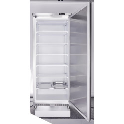 METRO Professional Congélateur GFR4600S, inox/ABS, 511 L, réfrigération statique, 145 W, avec serrure, argenté