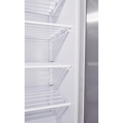 METRO Professional Congélateur GFR4600S, inox/ABS, 511 L, réfrigération statique, 145 W, avec serrure, argenté