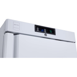 METRO Professional Congélateur GFR6400, acier inoxydable, 59.5x64x188.5cm, 240 L, refroidissement par ventilateur statique, 480 
