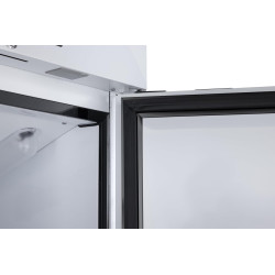 METRO Professional Congélateur GFR6400, acier inoxydable, 59.5x64x188.5cm, 240 L, refroidissement par ventilateur statique, 480 