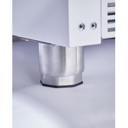 METRO Professional Congélateur GFR4600, métal/ABS, 511 L, froid statique, 145 W, avec serrure, 7 étagères, blanc