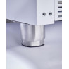 METRO Professional Congélateur GFR4600, métal/ABS, 511 L, froid statique, 145 W, avec serrure, 7 étagères, blanc