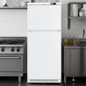 METRO Professional Congélateur GFR4600, métal/ABS, 511 L, froid statique, 145 W, avec serrure, 7 étagères, blanc