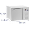 Royal Catering Congélateur Rapide 29,5 l Cellule De Refroidissement Capacité De Congélation : 4 kg / 209 min Congélateur Ménager