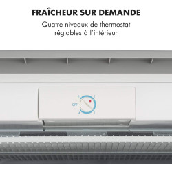 Klarstein Mini Congelateur Armoire, Petit Congélateur pour Maison, Mini congélateur 69L, Congelateur Petite Taille avec Etagère,