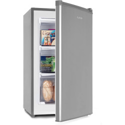 Klarstein Mini Congelateur Armoire, pour la Chambre et la Maison, 64L, Taille avec Etagère, Econome en Energie, Appareil à glaço