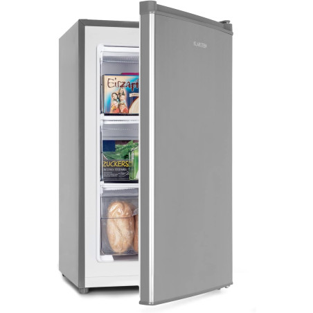Klarstein Mini Congelateur Armoire, pour la Chambre et la Maison, 64L, Taille avec Etagère, Econome en Energie, Appareil à glaço