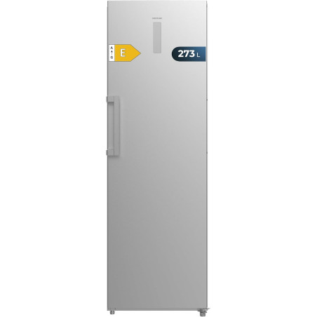 Cecotec Congélateur Vertical de 273 L Bolero CoolMarket UF 273 Inox E. 185 cm de Hauteur, Total No Frost, Moteur Inverter Plus, 