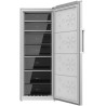 Cecotec Congélateur vertical Bolero CoolMarket UF 380 inox D. 1950W, grande capacité XL de 380L, classe D, inverter plus, Total 