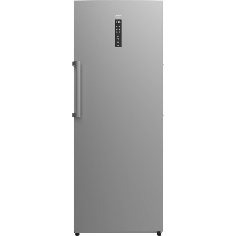 Cecotec Congélateur Vertical 380L Bolero CoolMarket UF 380 Inox, Moteur Inverter Plus, Économie d’Énergie, Total No Frost, Écran