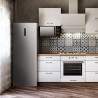 Cecotec Congélateur Vertical 380L Bolero CoolMarket UF 380 Inox, Moteur Inverter Plus, Économie d’Énergie, Total No Frost, Écran