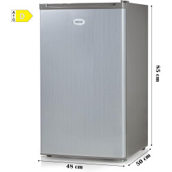 PRIMO PR149DV Congélateur Table Top - 64L - Argent - Comptoir, Réversible - Freezer