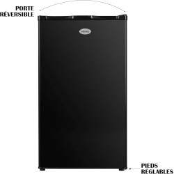 PRIMO PR150DV Congélateur Table Top - 64L - Pose Libre - Classe D - Noir