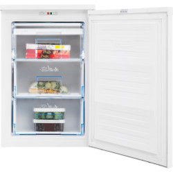 Beko FSE1074N Congélateur table top - Pose libre, Encastrable, 95L, 37 dB, Charnière de porte réversible, Blanc, Classe E