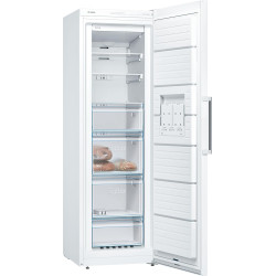 Bosch GSN36CWEP, Série 4, Congélateur armoire, Pose libre, 186 x 60 cm, 242 L, Blanc
