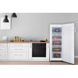 Schneider SCCA163-WE - Congélateur armoire 168L Blanc