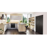 Schneider SCCA274NF-DXE - Congélateur armoire 274L Dark Inox