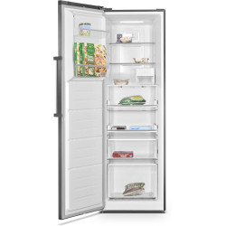 Schneider SCCA274NF-DXE - Congélateur armoire 274L Dark Inox