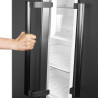 Schneider SCCA274NF-DXE - Congélateur armoire 274L Dark Inox