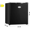 PRIMO PR148DV Mini congélateur - Petit congélateur - Indépendant - 33L - D - Noir