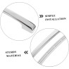 Cabilock Poignée Porte Frigo Plastique Robuste Poignée de Remplacement pour Porte Réfrigérateur et Congélateur Accessoire Commer